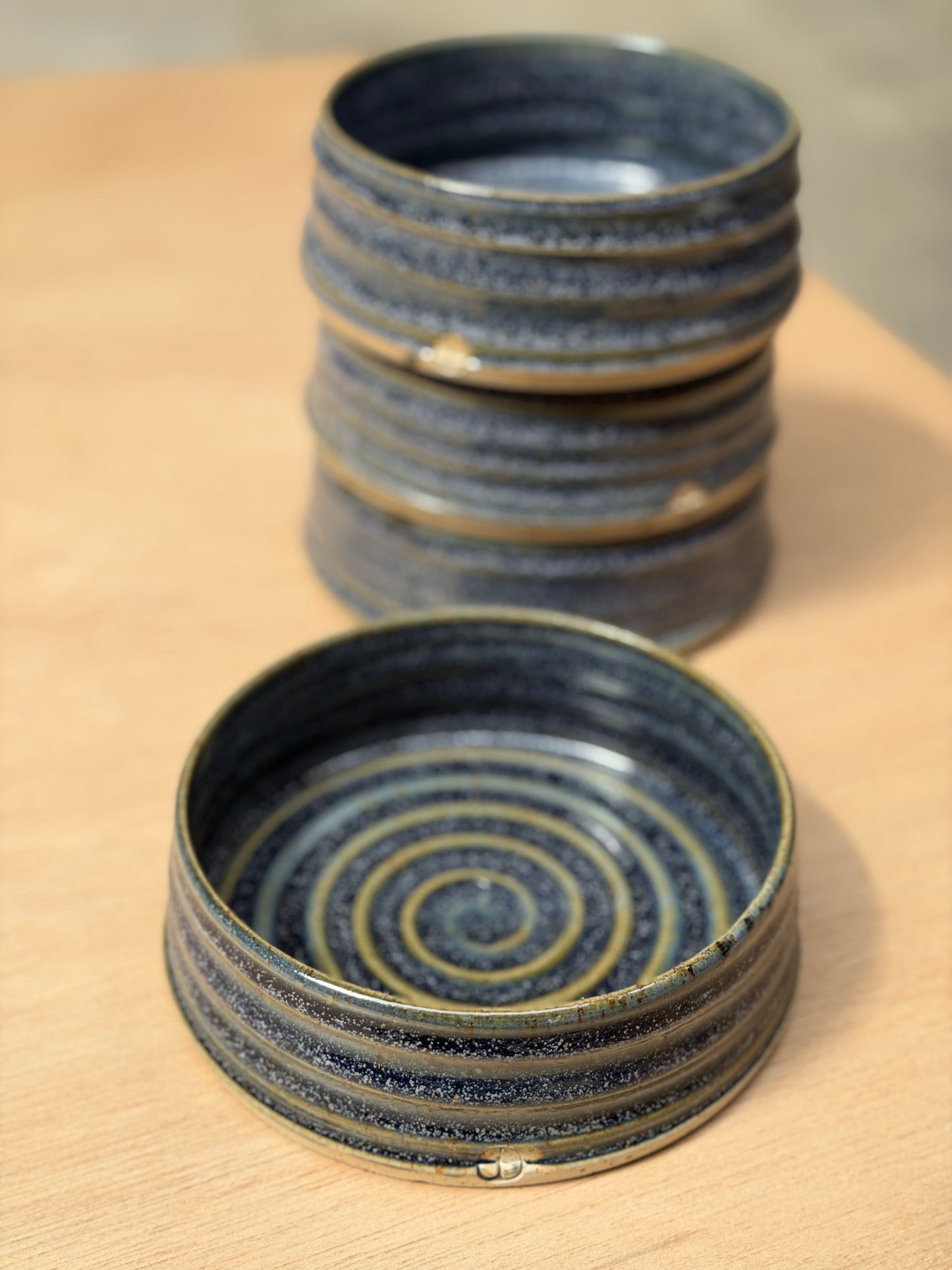Cilinderpot middel marcus-blauw