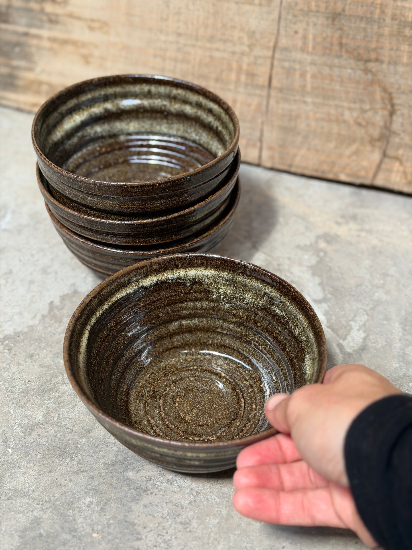 Bowl middel magisch bruin
