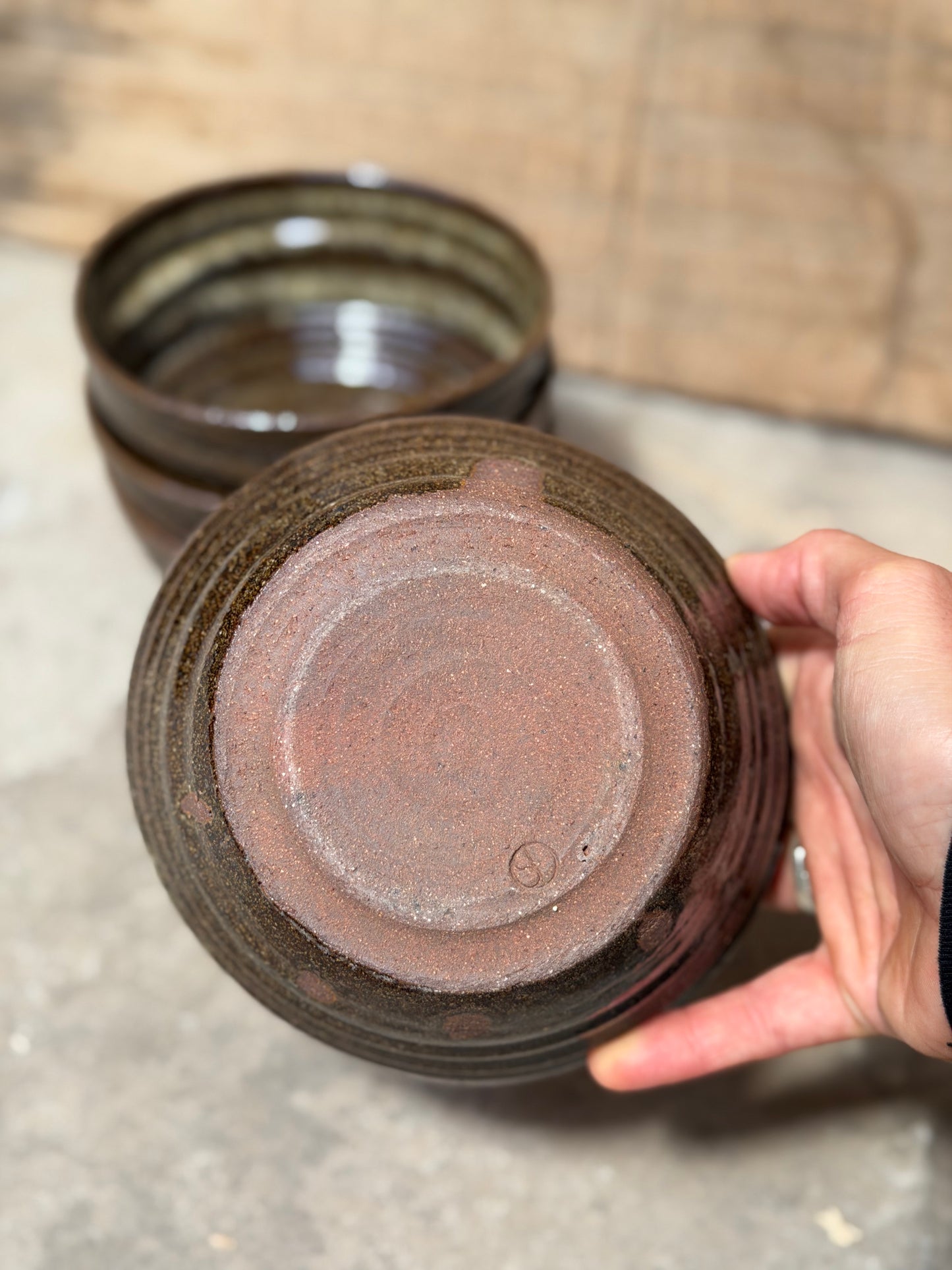 Bowl middel magisch bruin
